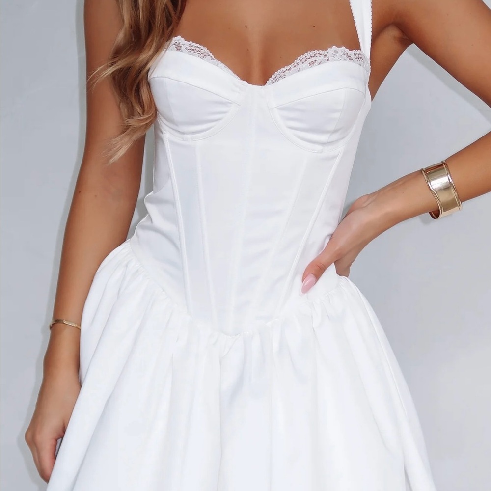 White Fox Boutique White Corset Dress